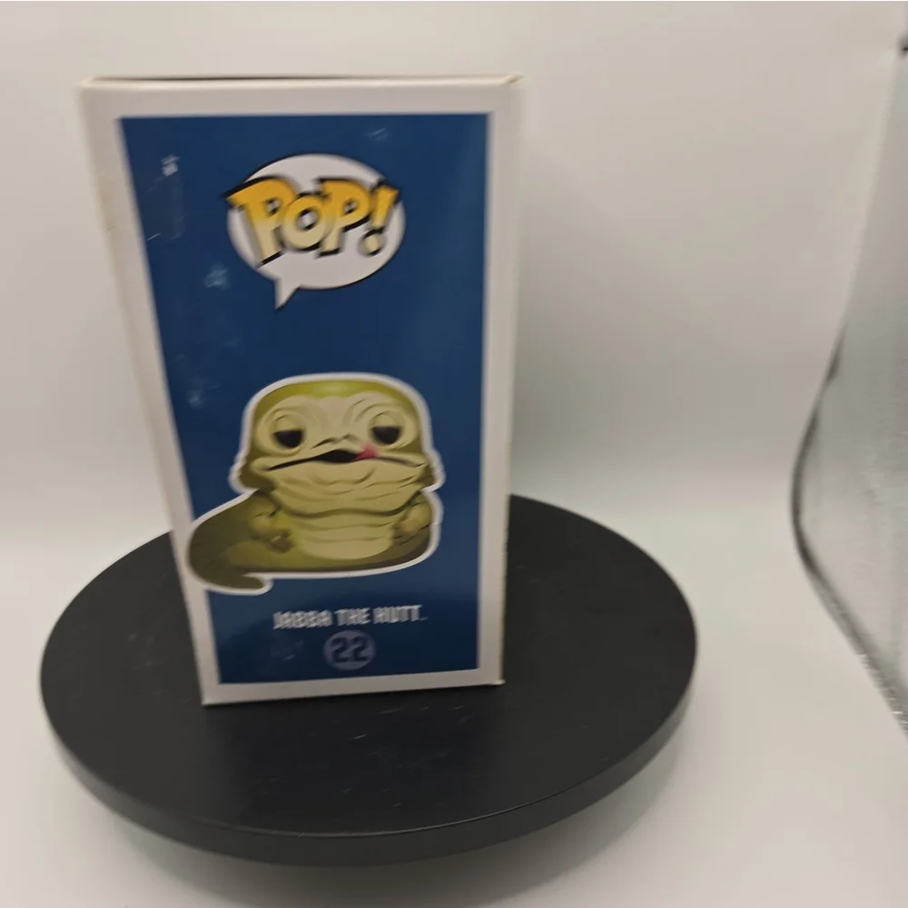 Funko Pop! Vinyl: Star Wars -‎ Jabba the Hut #22 LARGE FONT - VAULTED +Protector